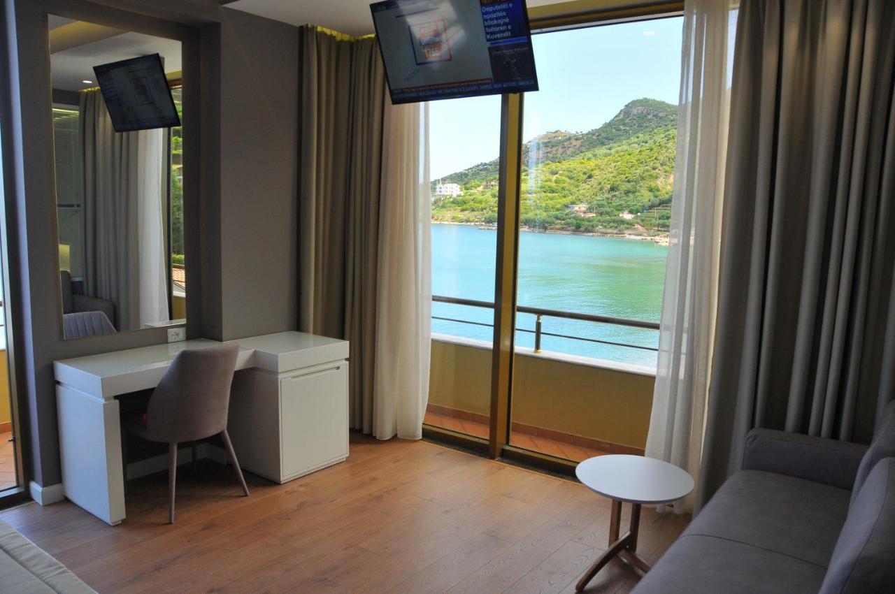 Paradise Beach Hotel Radhimë Exteriér fotografie