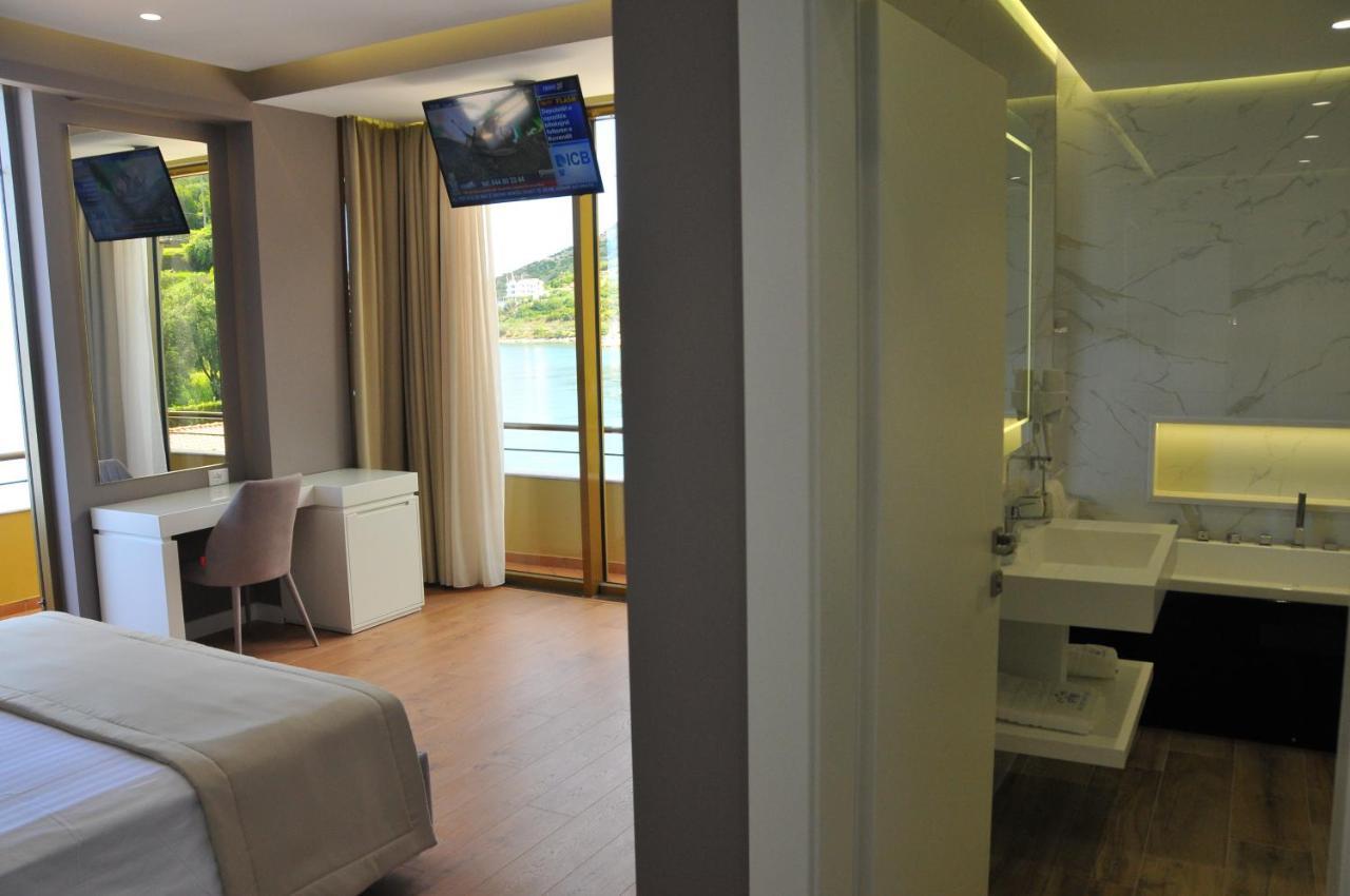 Paradise Beach Hotel Radhimë Exteriér fotografie