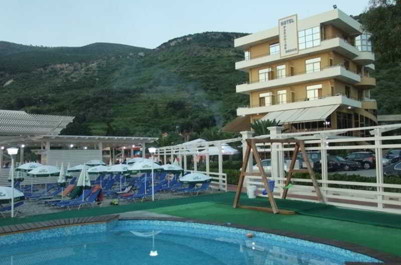 Paradise Beach Hotel Radhimë Exteriér fotografie